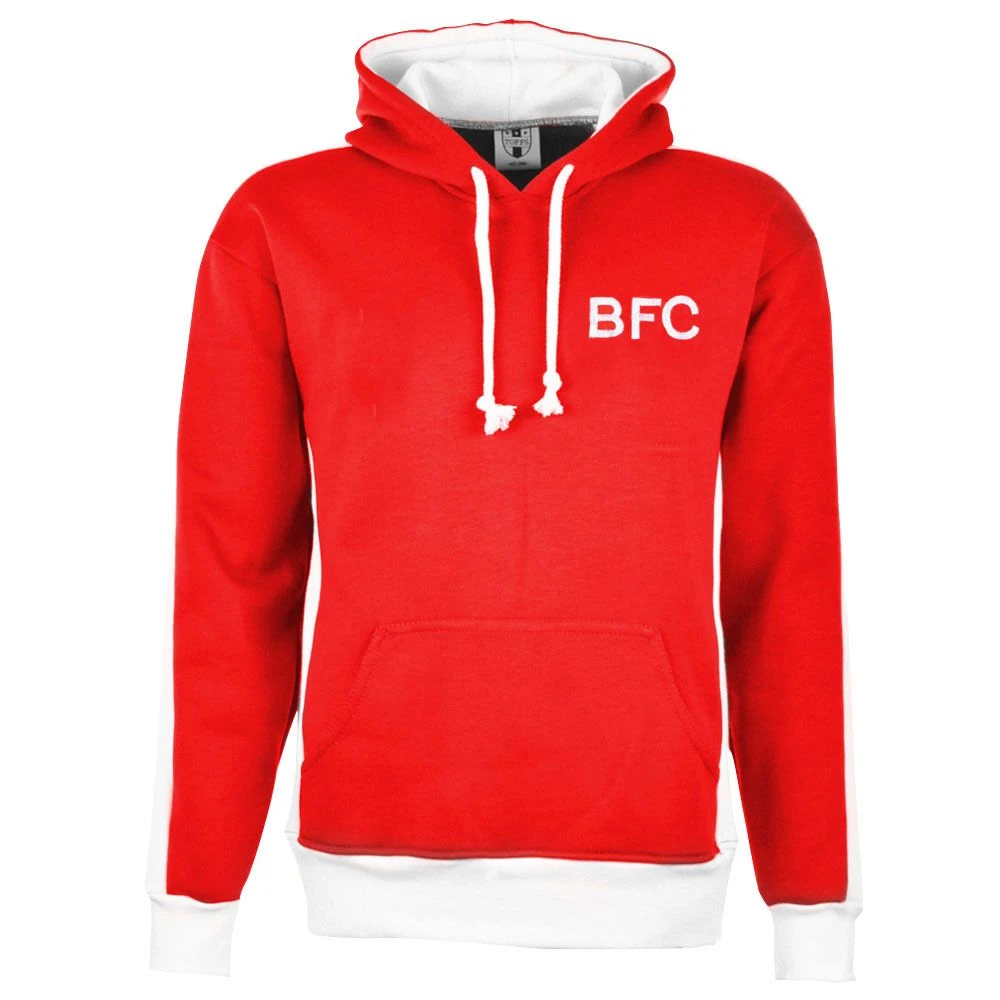 Barnsley Red/White Hoodie Barnsley Red/White Hoodie -Toffs h0073 2