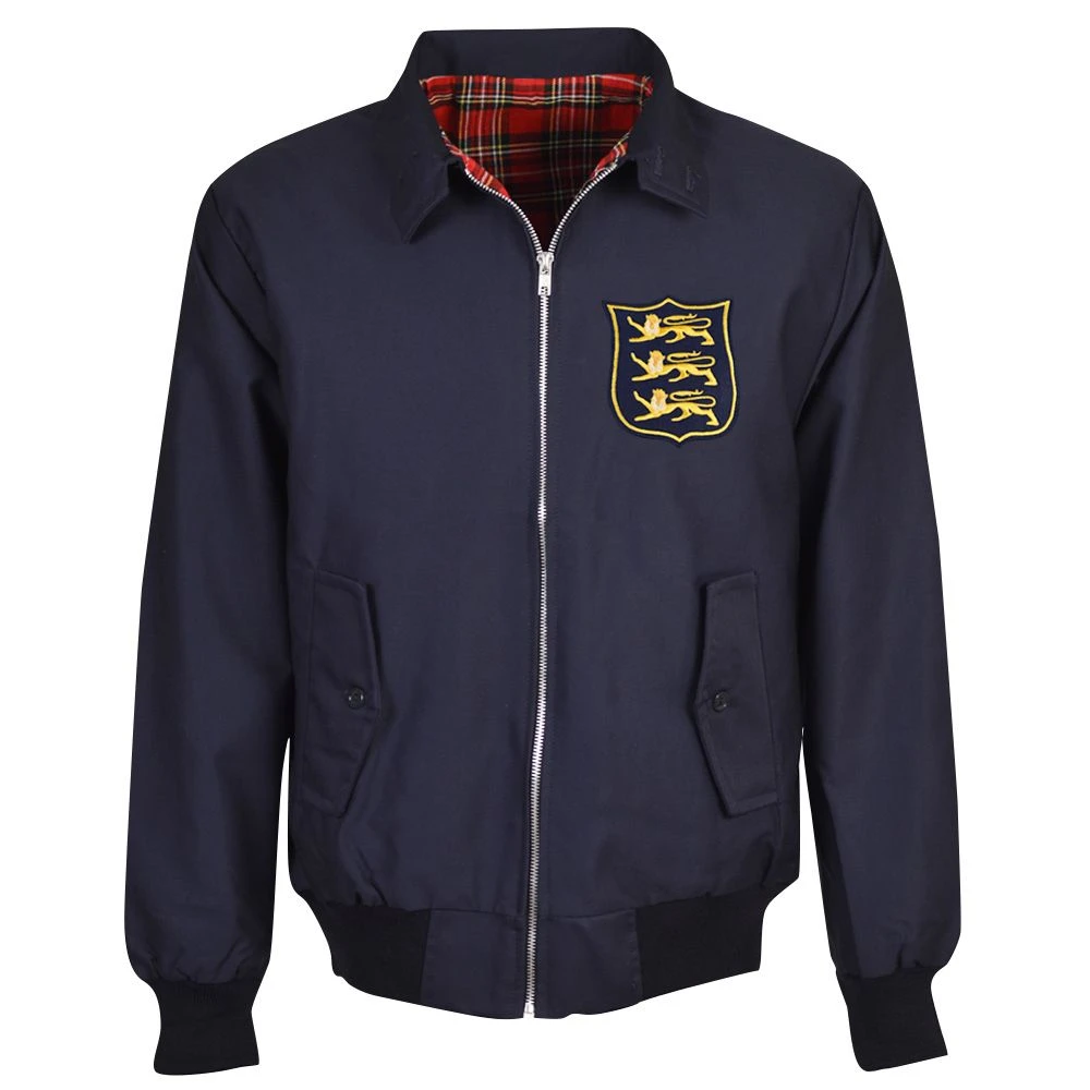 British & Irish Lions Navy Harrington Jacket British & Irish Lions Navy Harrington Jacket -Toffs hj0039