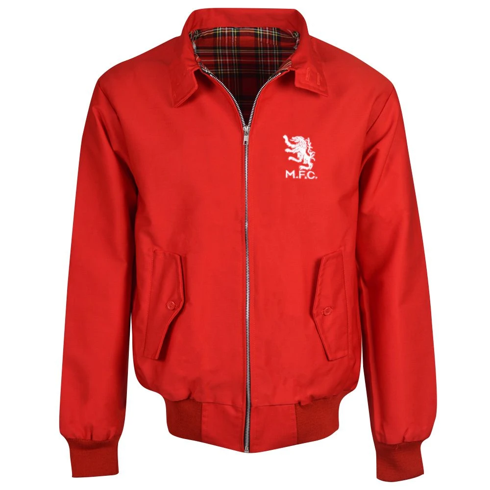 Middlesbrough Red Harrington Jacket Middlesbrough Red Harrington Jacket -Toffs hj0049
