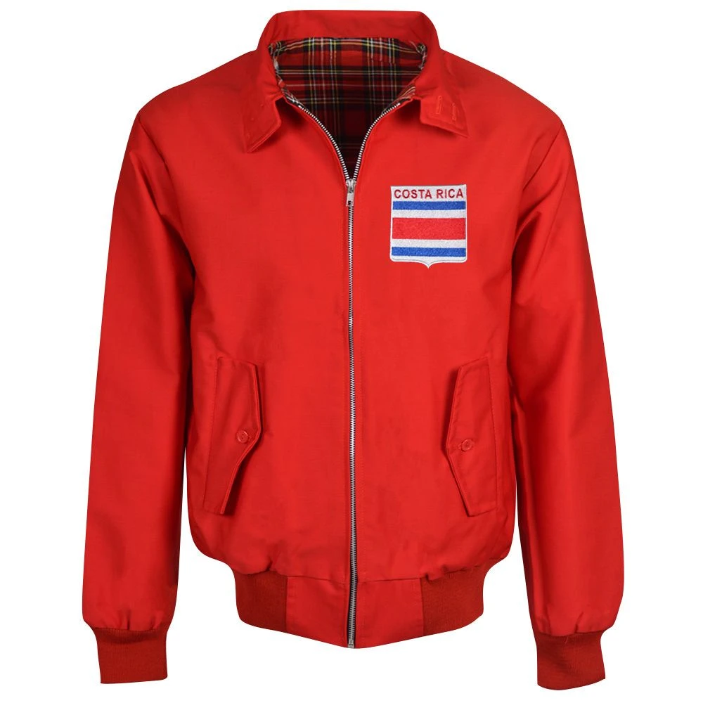 Costa Rica Red Harrington Jacket Costa Rica Red Harrington Jacket -Toffs hj0099