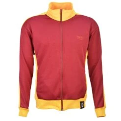 TOFFS Est 1990 Track Top - Maroon/Amber