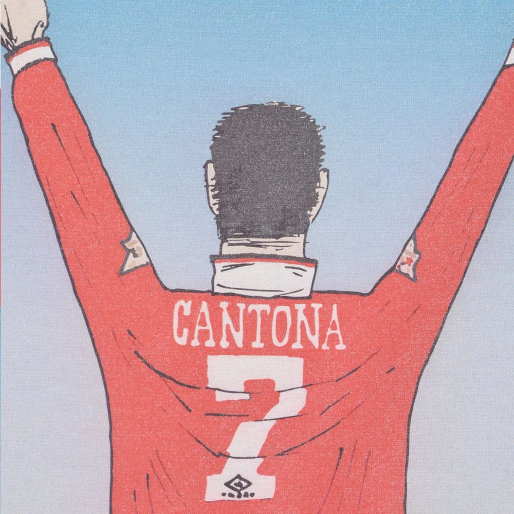 Pennarello: I am Cantona T-Shirt - Red Pennarello: I Am Cantona T-Shirt - Red -Toffs print0234 1