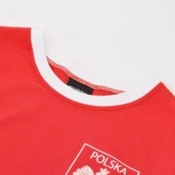 Poland 12th ManT-Shirt - Red/White Ringer -Toffs print0266 2