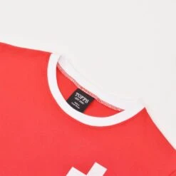 Switzerland 12th Man- Red/White Ringer -Toffs print0307 2