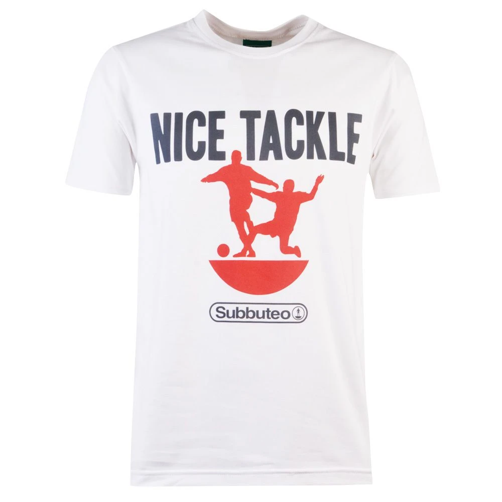 Subbuteo Nice Tackle T-Shirt - White Subbuteo Nice Tackle T-Shirt - White -Toffs print0434 1