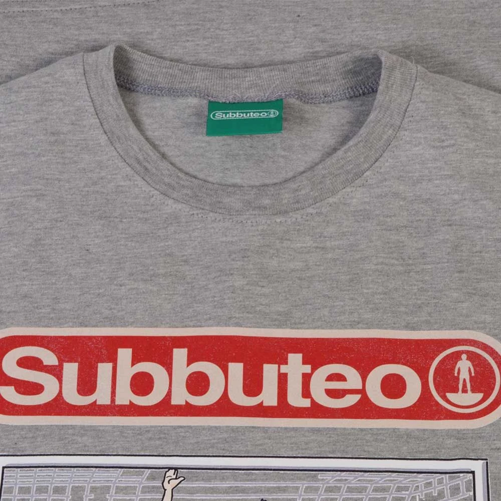 Subbuteo Goal T-Shirt - Grey Subbuteo Goal T-Shirt - Grey -Toffs print0437