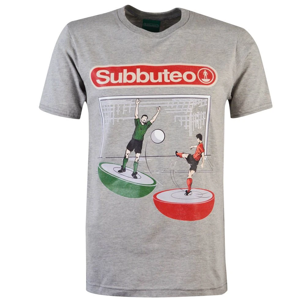 Subbuteo Goal T-Shirt - Grey Subbuteo Goal T-Shirt - Grey -Toffs print0437 1