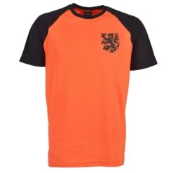 Holland Raglan Sleeve Orange/Black T-Shirt