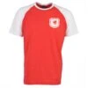Wales Raglan Sleeve Red/White T-Shirt
