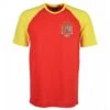 Spain Raglan Sleeve Red/Yellow T-Shirt