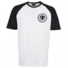 Germany Raglan Sleeve White/Black T-Shirt