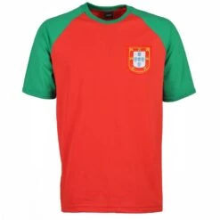 Portugal Raglan Sleeve Red/Green T-Shirt