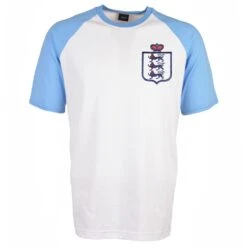 England White/Sky Raglan Sleeve T-Shirt