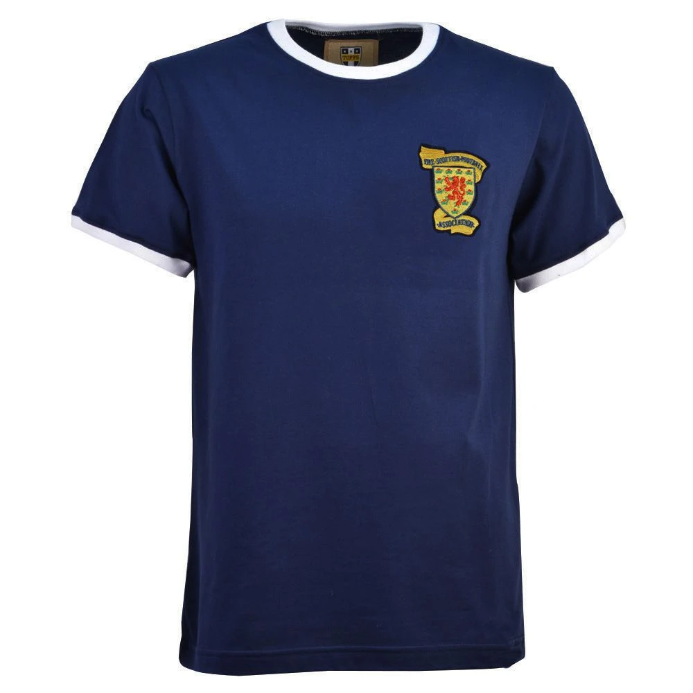 Scotland Football Club 1990 Navy T-Shirt Scotland Football Club 1990 Navy T-Shirt -Toffs t0191