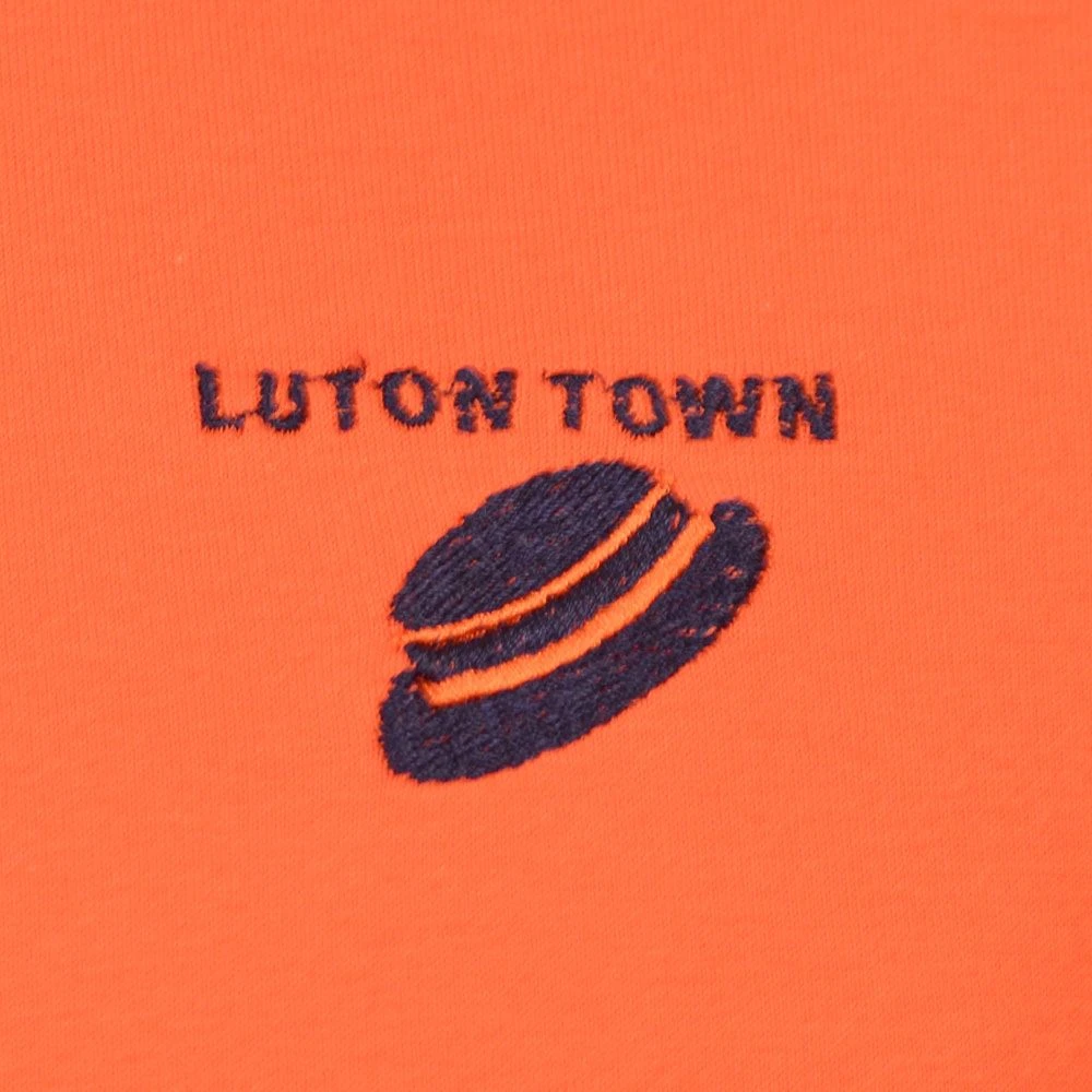 Luton Town T-Shirt Orange/Navy Luton Town T-Shirt Orange/Navy -Toffs t0215 1