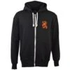 Holland Zipped Hoodie - Black
